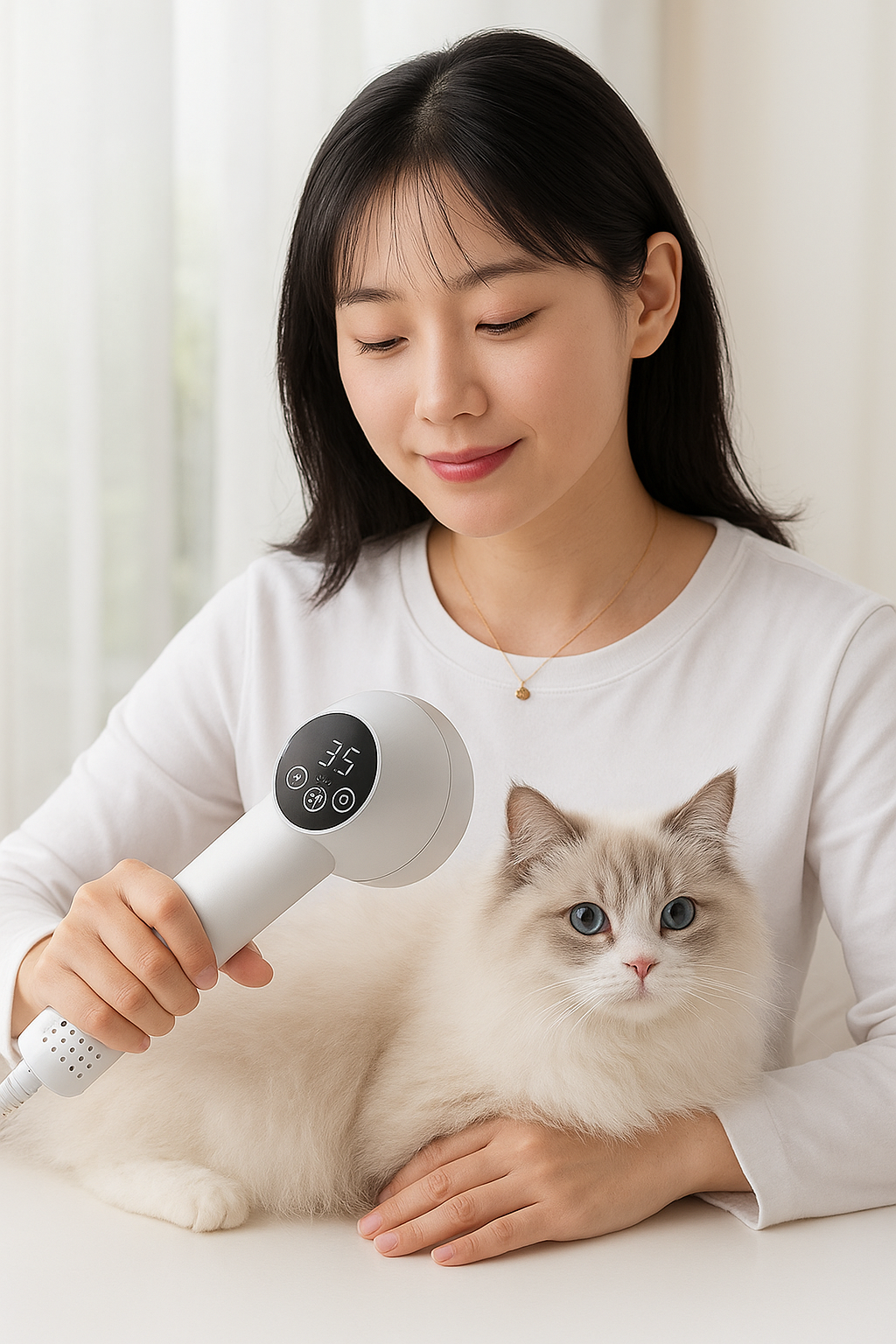 Smart Pet Hair Dryer