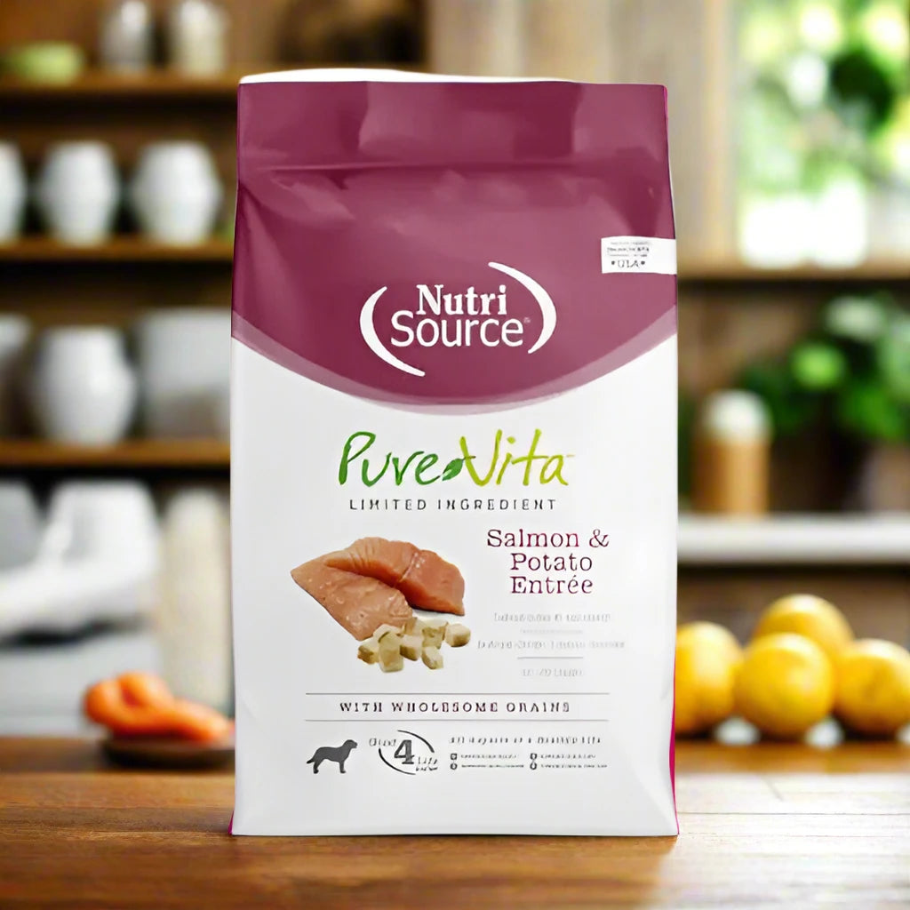 Salmon And Potato Dry Dog Food 5 Pound Bag