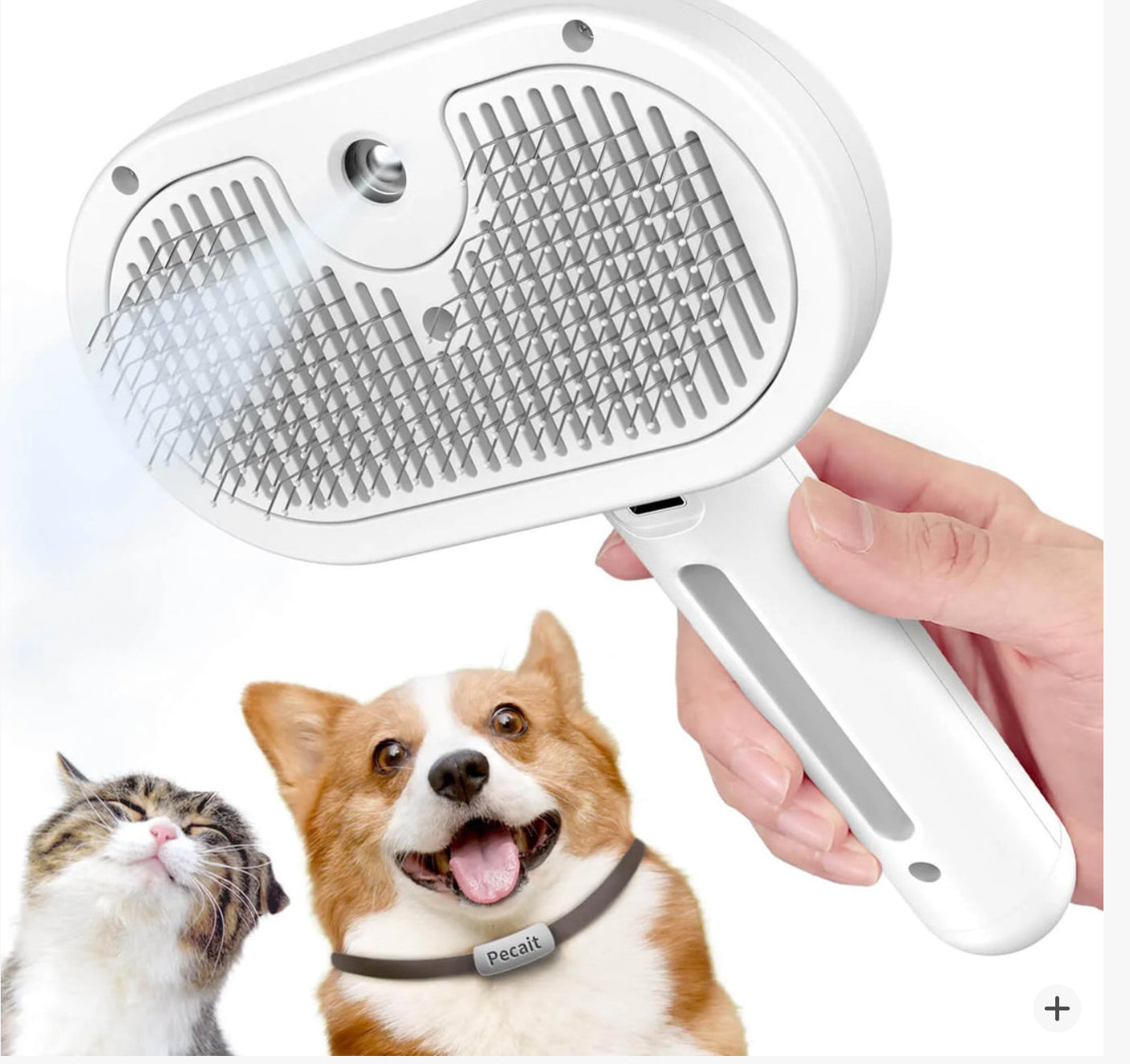 Pet Steam Brush for Cats And Dogs