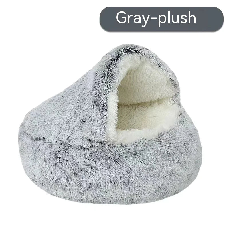 Cozy Nest Semi-Closed Pet Bed