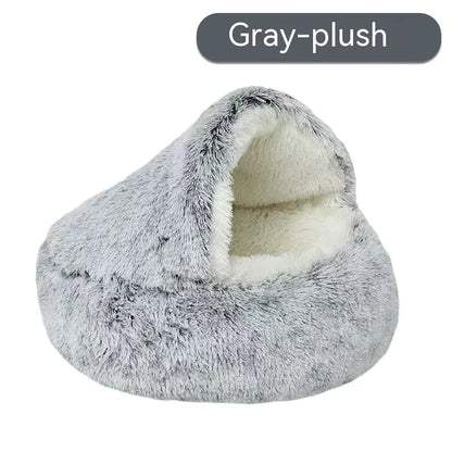 Cozy Nest Semi-Closed Pet Bed