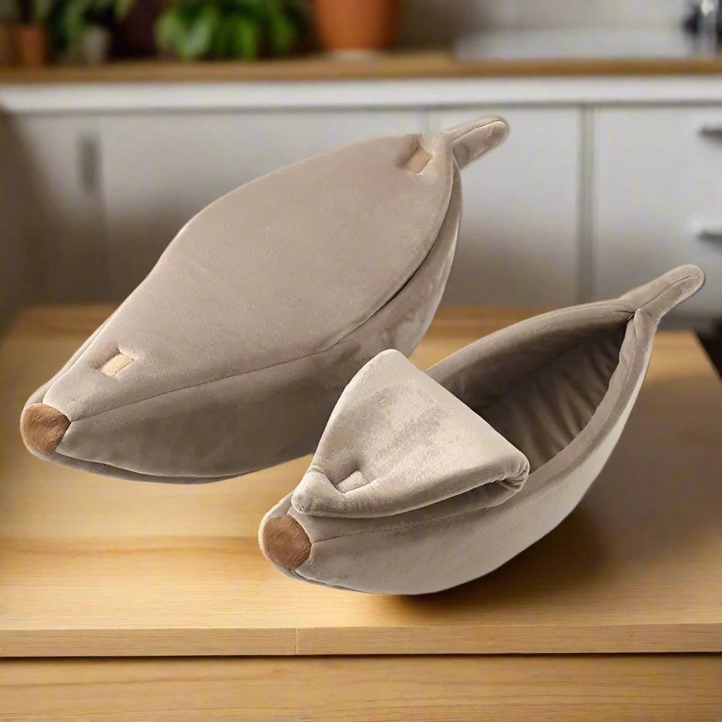 Banana Pet Bed House Cushion