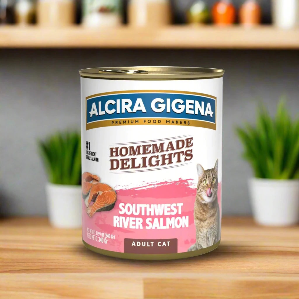 Homemade Delights - Wet Cat Food (Southwest River Salmon) - (Pack of 12)
