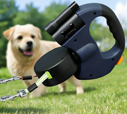 Dual Retractable Dog Leash