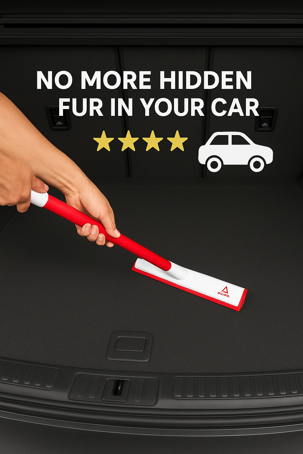 Stubborn - sticky Fur Remover Broom