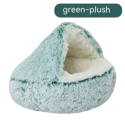 Cozy Nest Semi-Closed Pet Bed