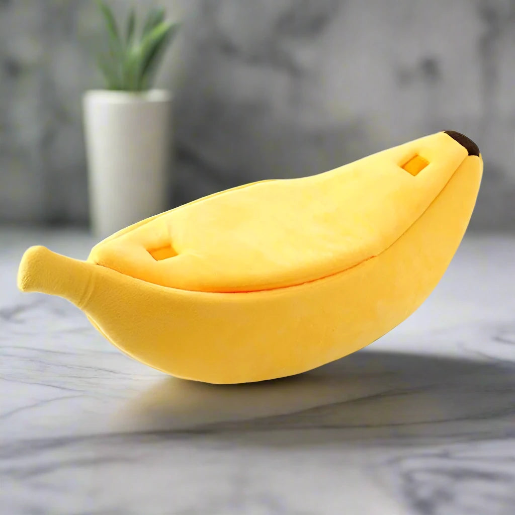 Banana Pet Bed House Cushion