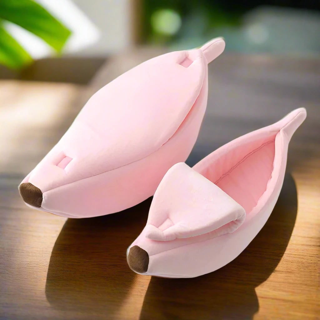 Banana Pet Bed House Cushion