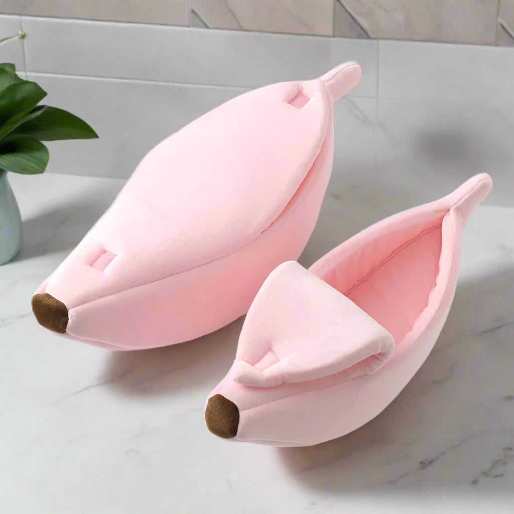 Banana Pet Bed House Cushion