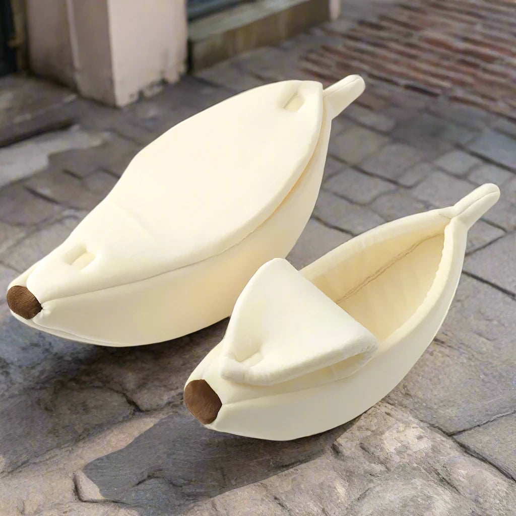 Banana Pet Bed House Cushion