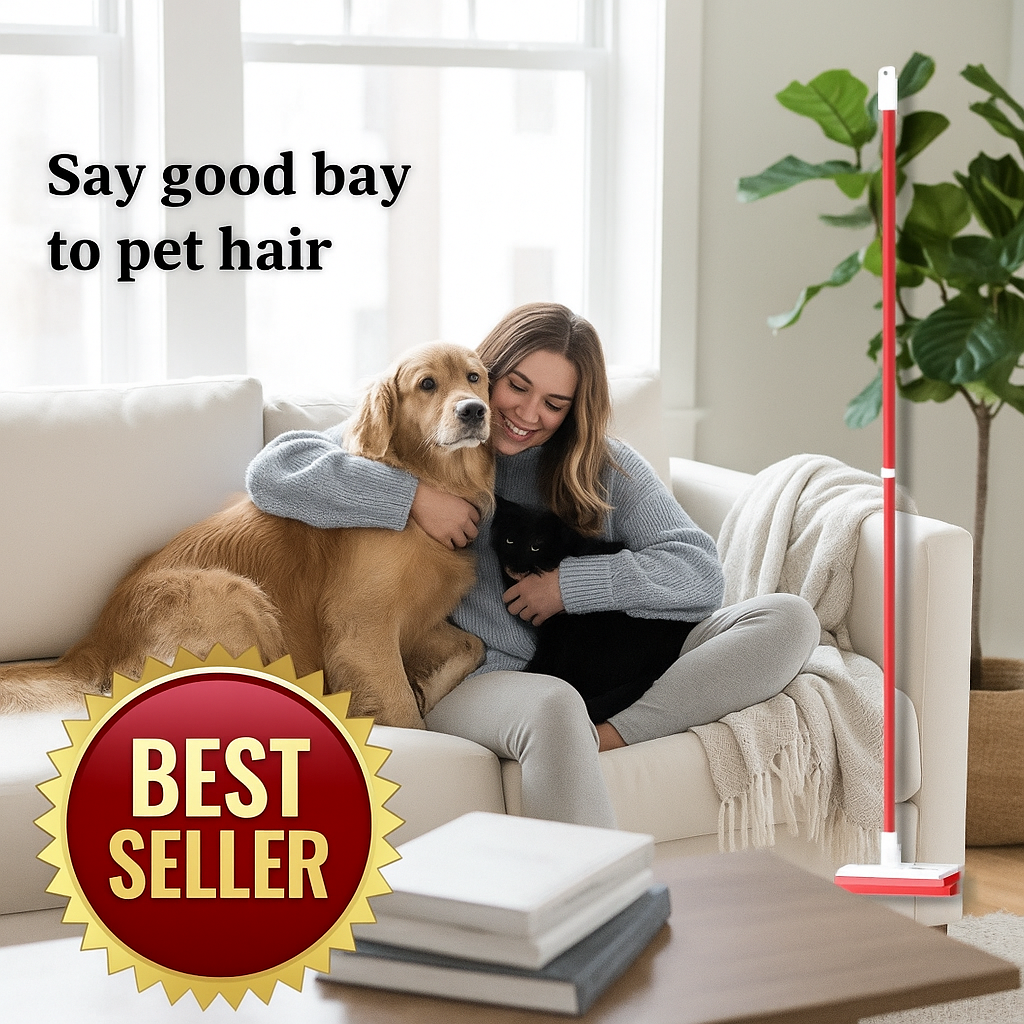 Stubborn - sticky Fur Remover Broom