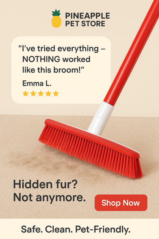 Stubborn - sticky Fur Remover Broom