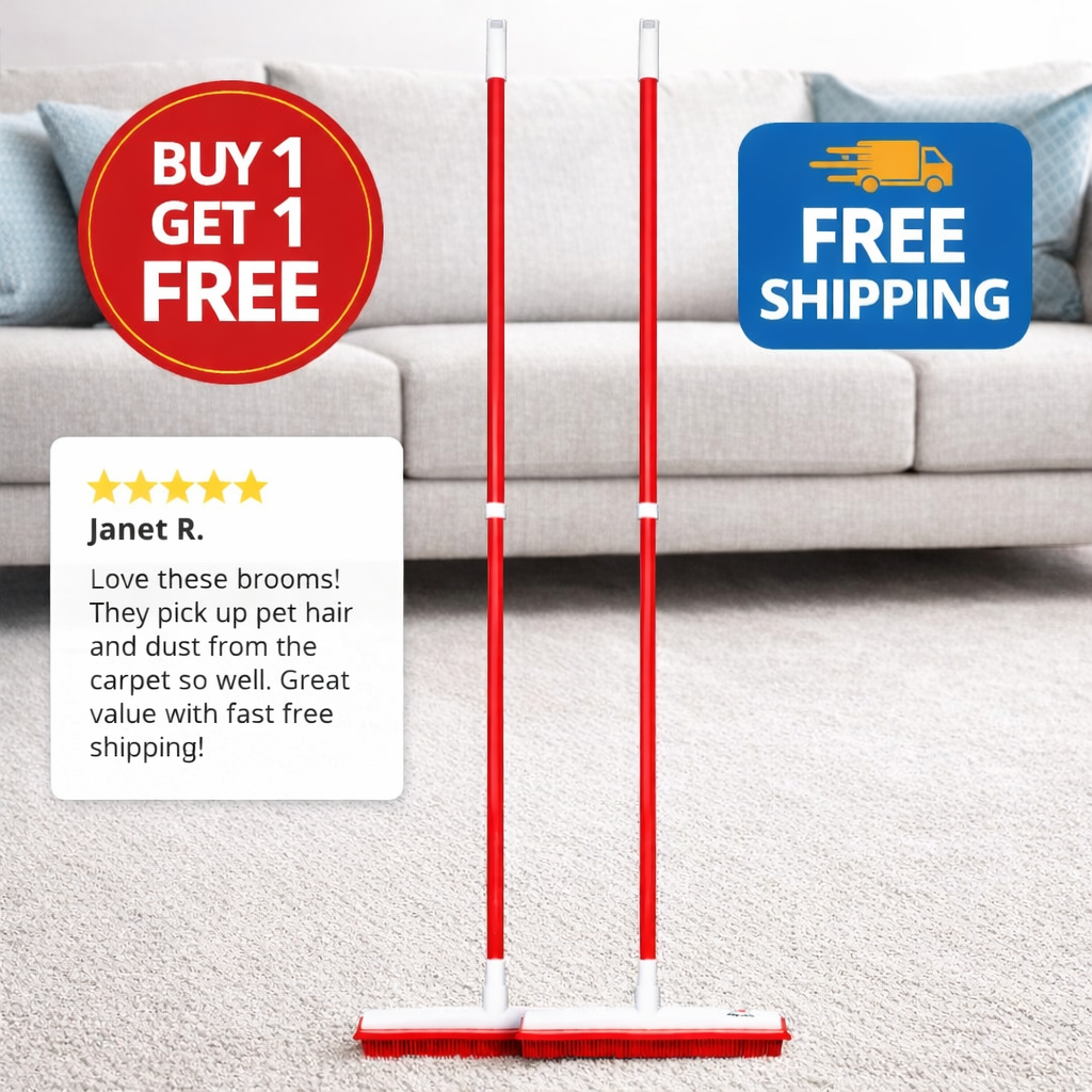 Stubborn - sticky Fur Remover Broom