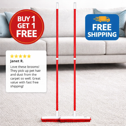 Stubborn - sticky Fur Remover Broom