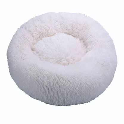 Round Pet Bed Cushion for Cats and Dogs