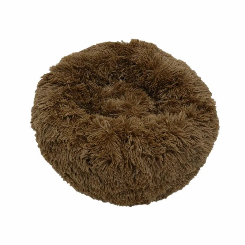Round Pet Bed Cushion for Cats and Dogs