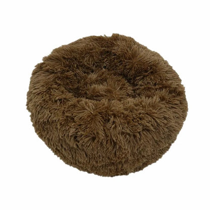 Round Pet Bed Cushion for Cats and Dogs