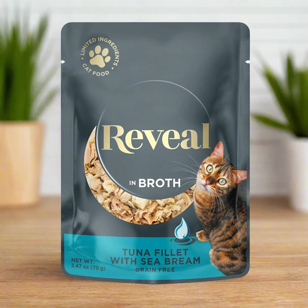 Grain Free Food for Cats Tuna with Sea Bream