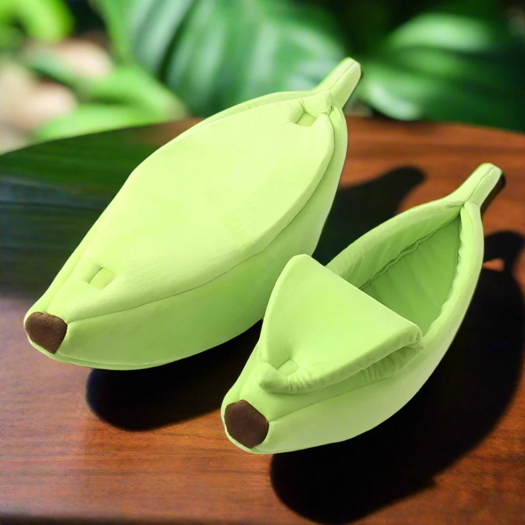Banana Pet Bed House Cushion