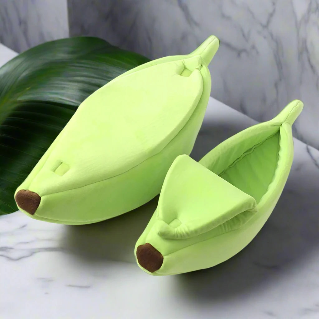 Banana Pet Bed House Cushion
