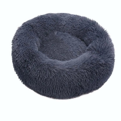 Round Pet Bed Cushion for Cats and Dogs