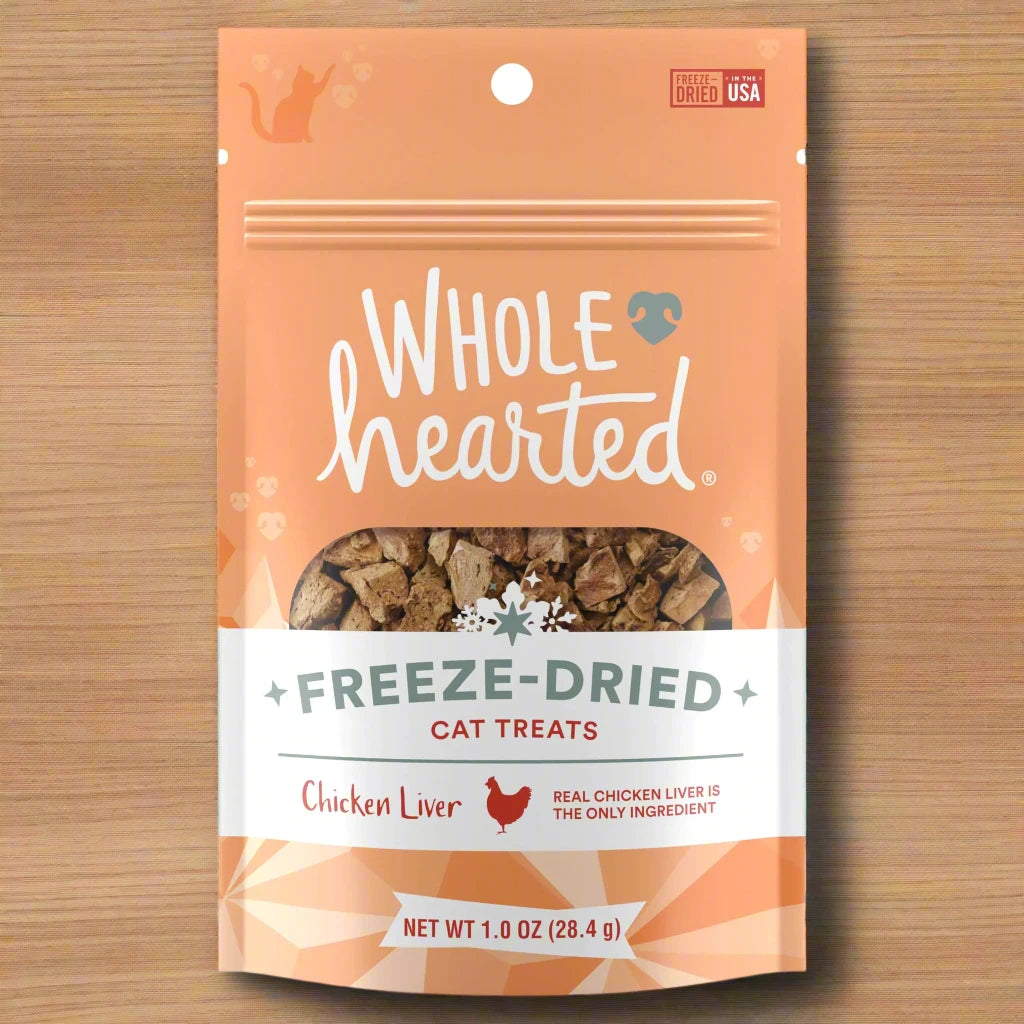 Chicken Liver Freeze-Dried Cat Treats 1 oz.