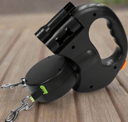 Dual Retractable Dog Leash
