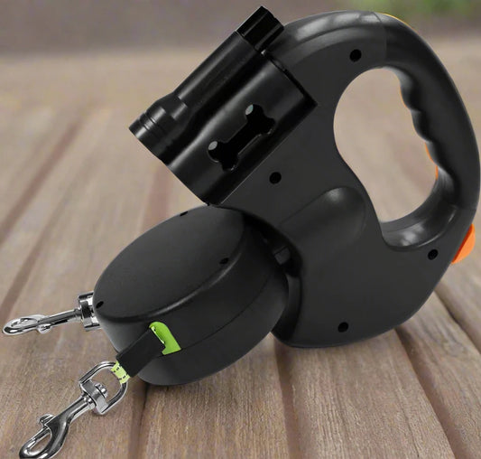 Dual Retractable Dog Leash