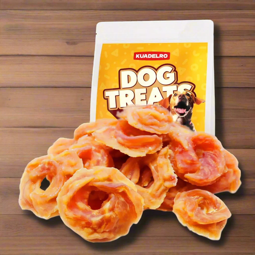 Chicken Breast Chicken Rings Dog Treats