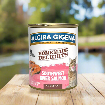 Homemade Delights - Wet Cat Food (Southwest River Salmon) - (Pack of 12)