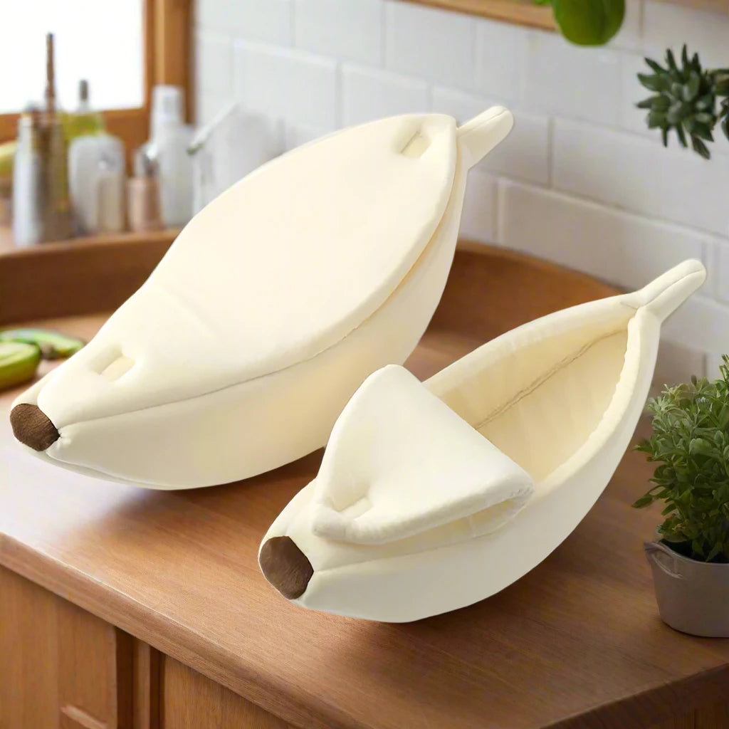 Banana Pet Bed House Cushion