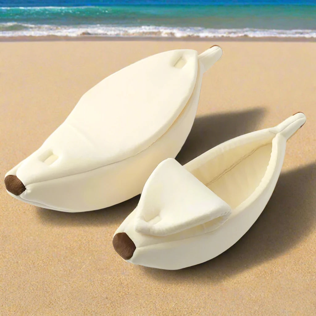 Banana Pet Bed House Cushion