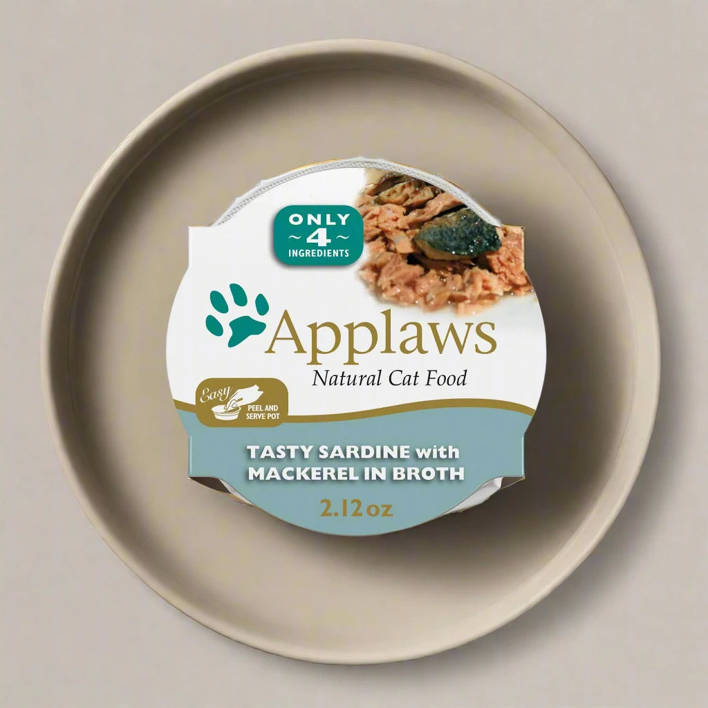 Wet Cat Food Pots Sardine