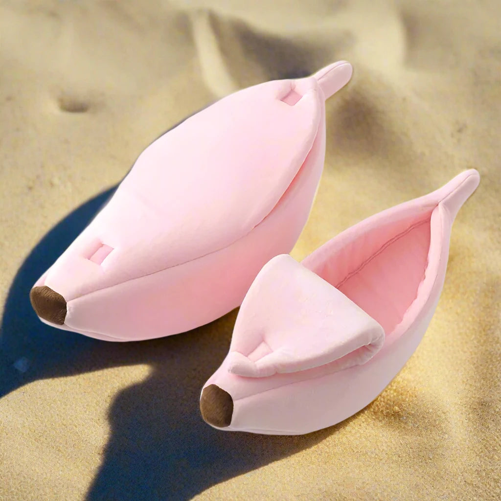 Banana Pet Bed House Cushion