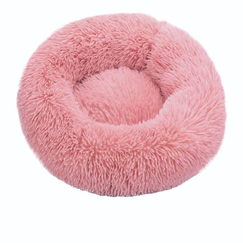 Round Pet Bed Cushion for Cats and Dogs