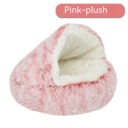 Cozy Nest Semi-Closed Pet Bed