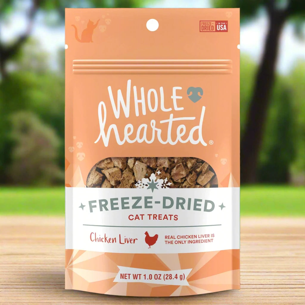 Chicken Liver Freeze-Dried Cat Treats 1 oz.