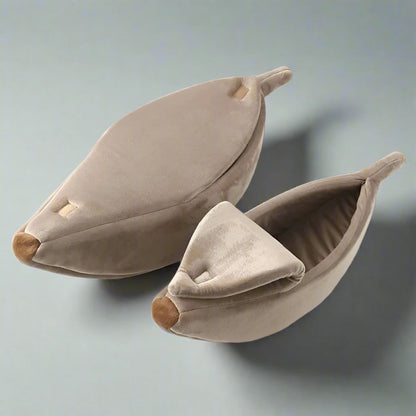Banana Pet Bed House Cushion