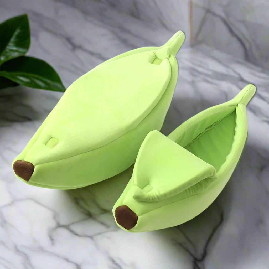 Banana Pet Bed House Cushion