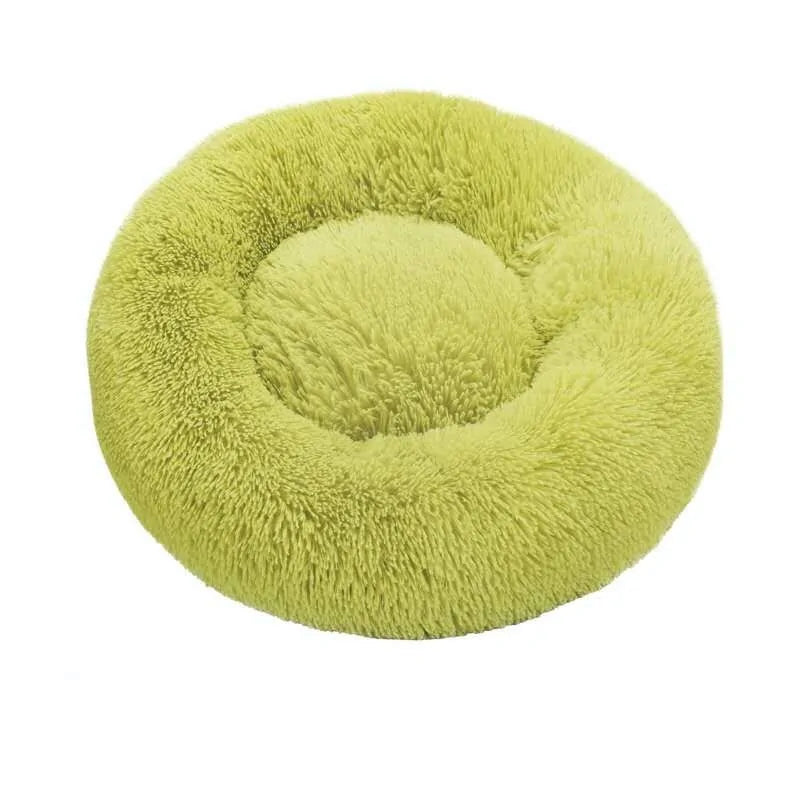 Round Pet Bed Cushion for Cats and Dogs