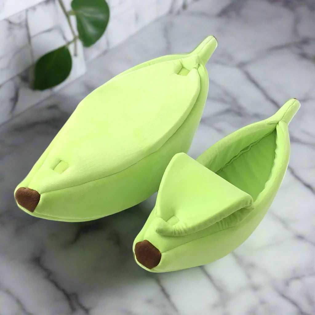 Banana Pet Bed House Cushion
