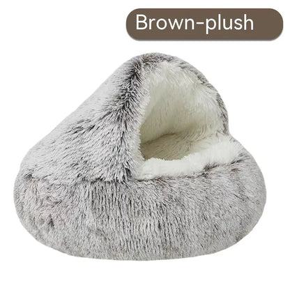 Cozy Nest Semi-Closed Pet Bed