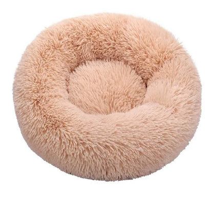 Round Pet Bed Cushion for Cats and Dogs
