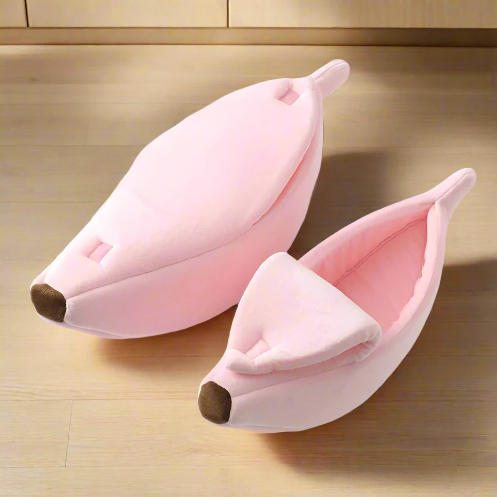 Banana Pet Bed House Cushion