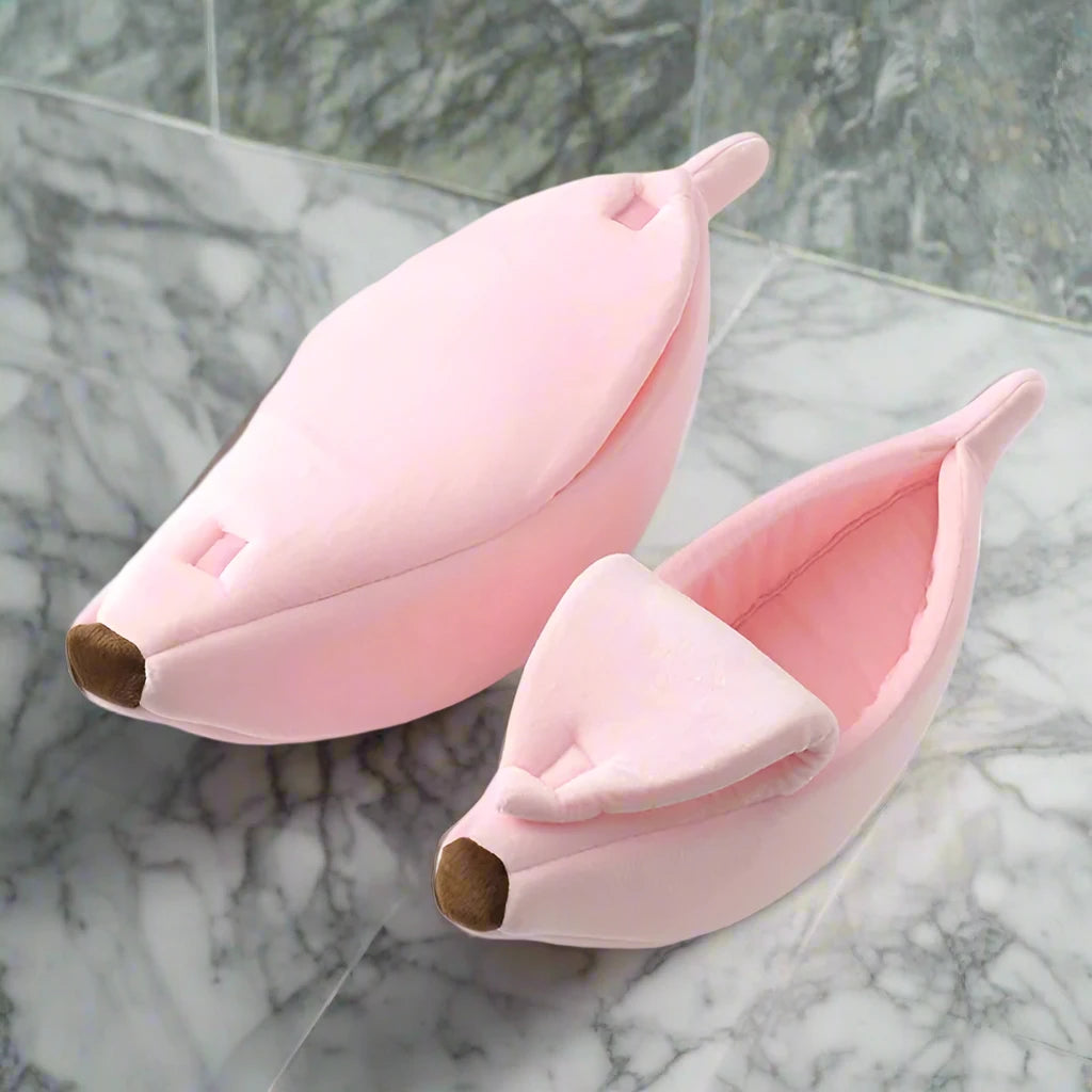 Banana Pet Bed House Cushion