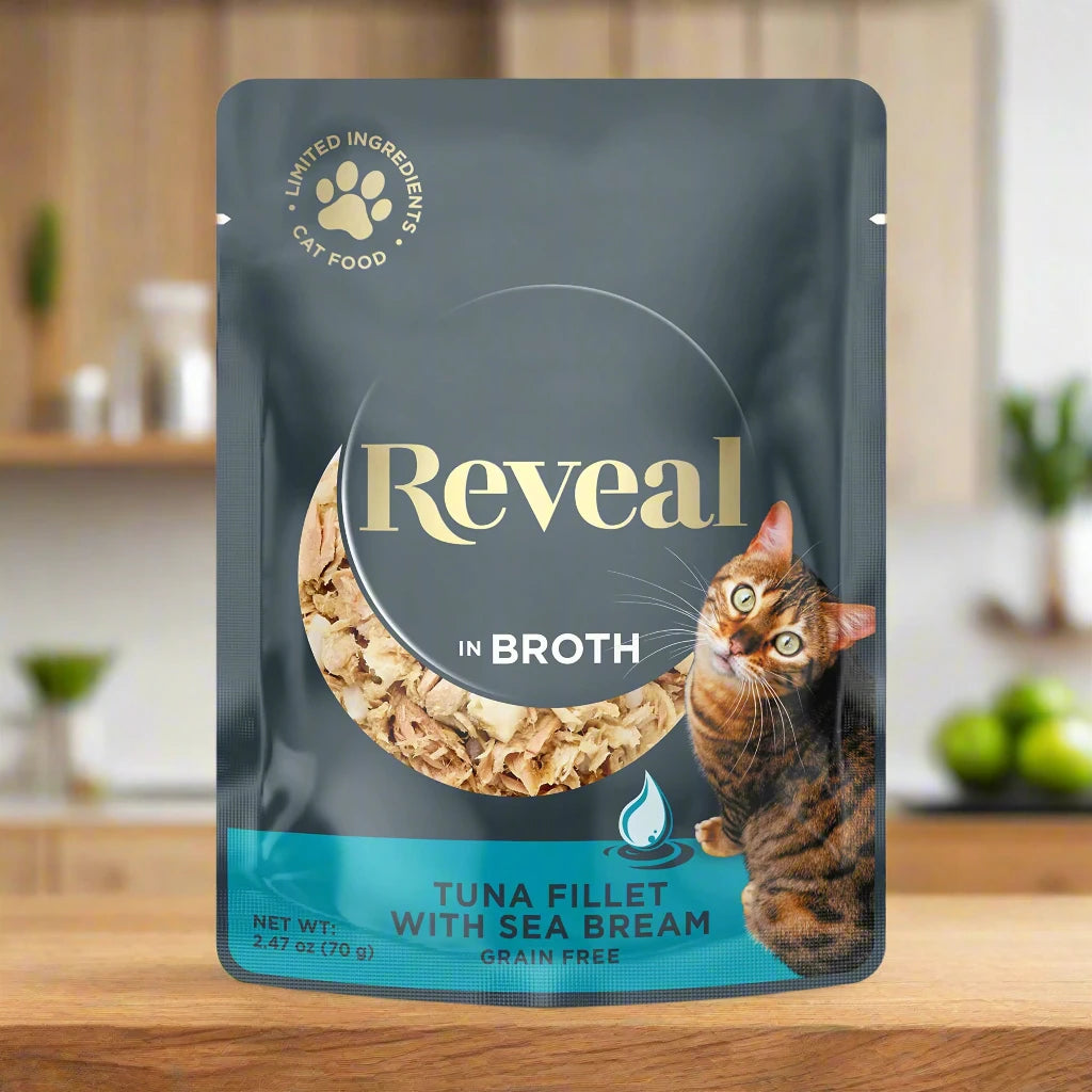 Grain Free Food for Cats Tuna with Sea Bream