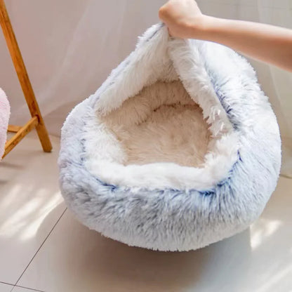 Cozy Nest Semi-Closed Pet Bed