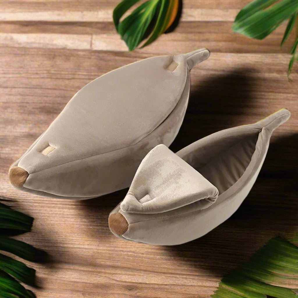 Banana Pet Bed House Cushion